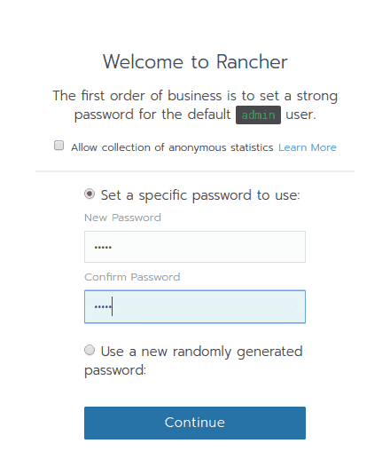rancher login page rancher login page